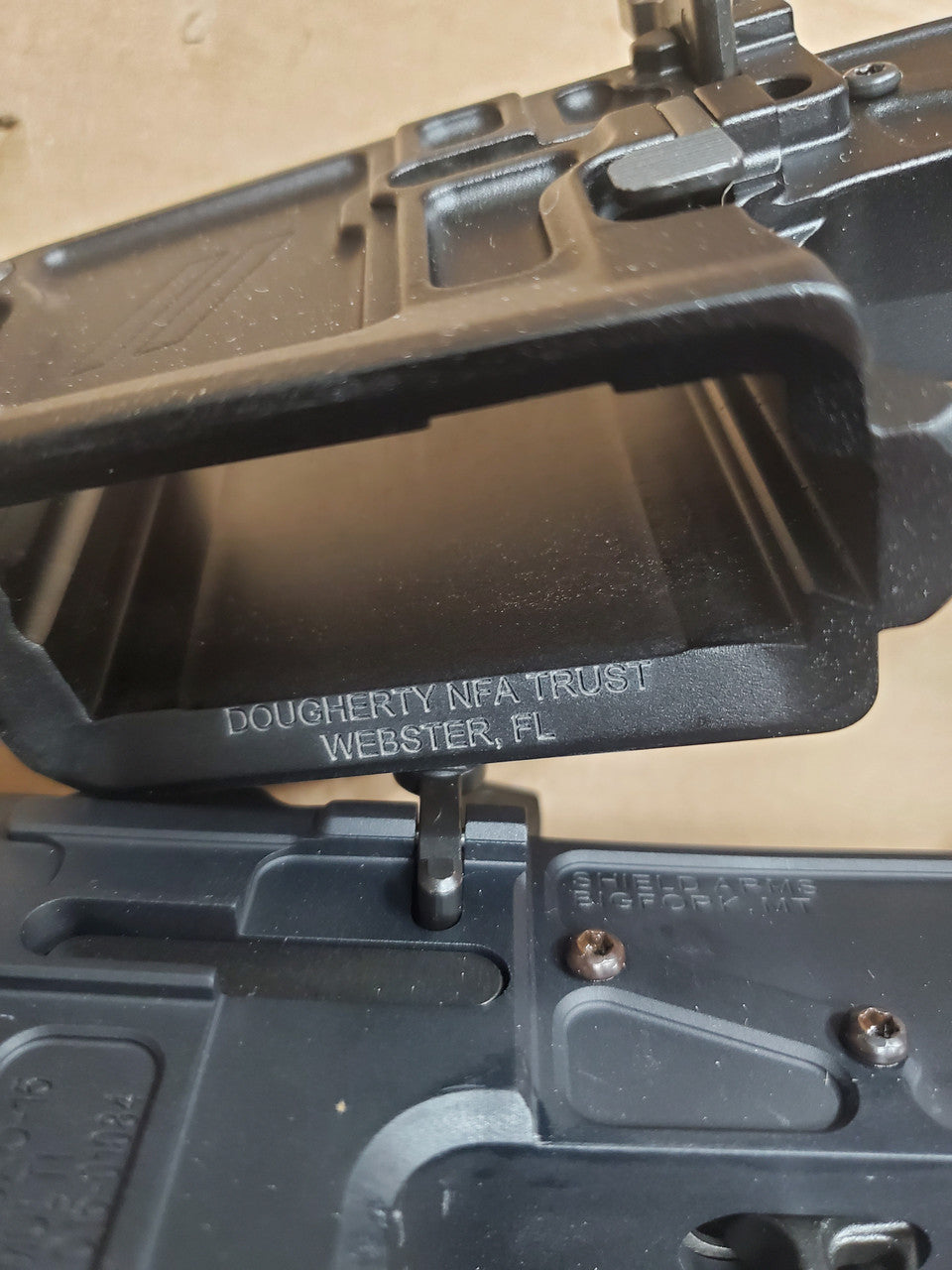 Laser Engraving- NFA- Complex Location