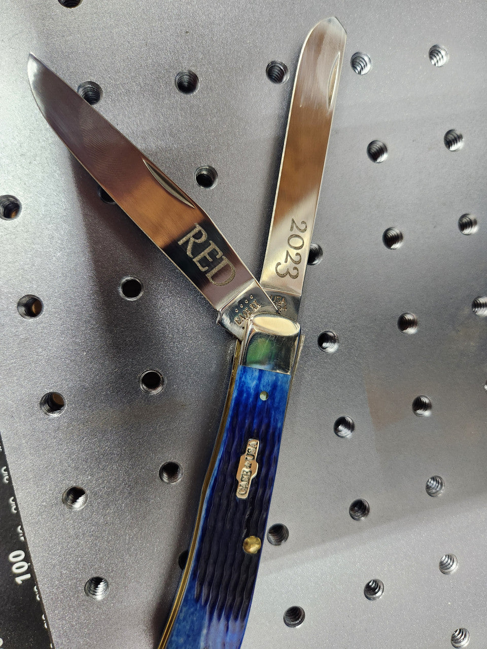 Laser Engraving Personalization- Name/Nickname on Knife Blade