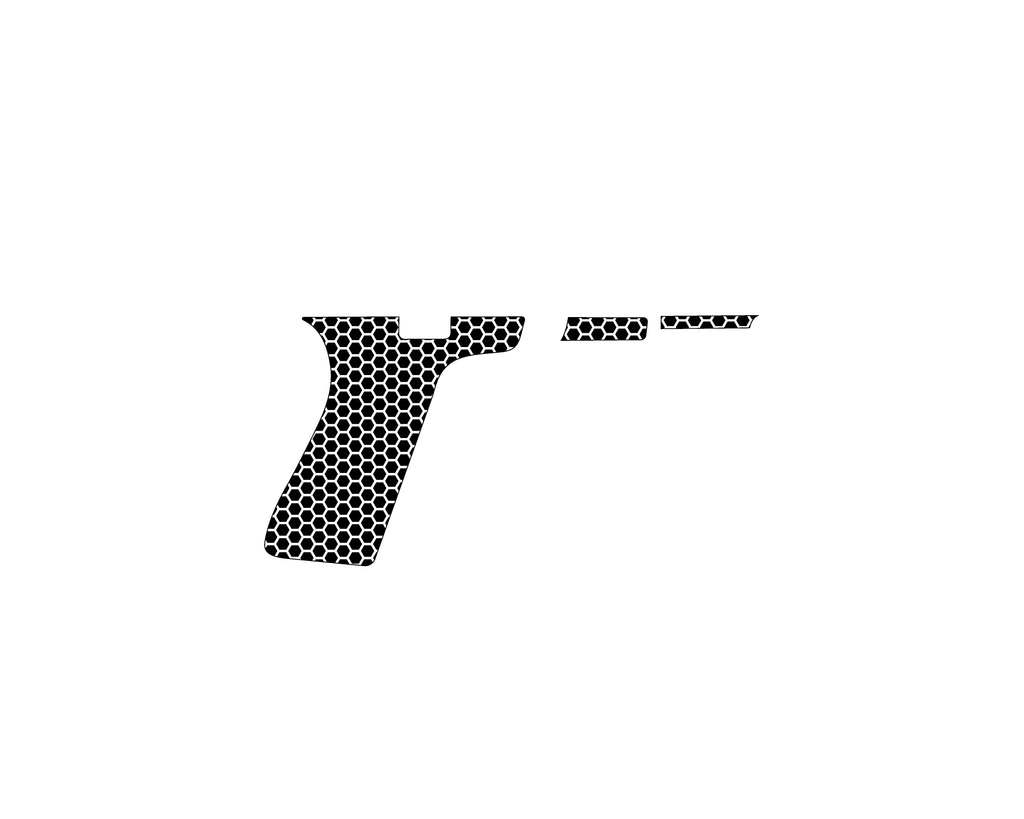 Laser Engraving Stippling Template for Glock 19 Gen 5 Frame Pattern 105 Left Right