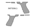 Laser Engraving Stippling Template for Glock 19 Frame Pattern 3 Left Right
